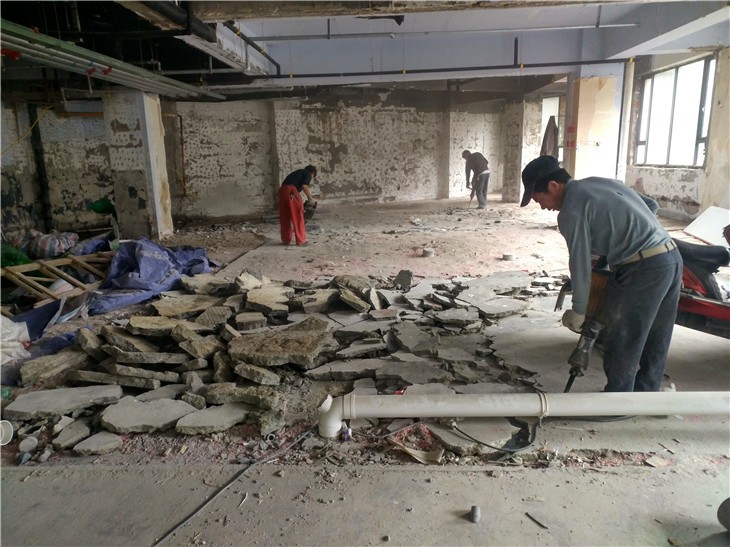 地磚拆除